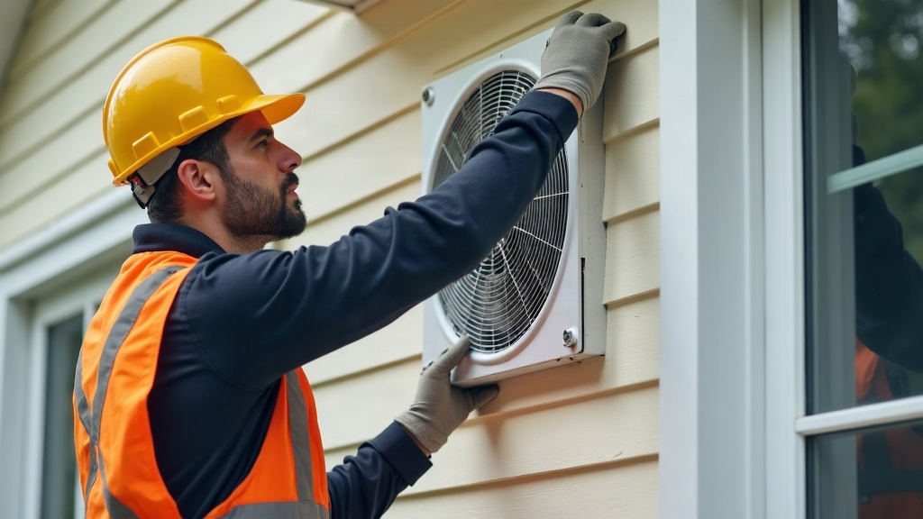 Whole-house QuietCool fan cooling system installed in a Southern California home